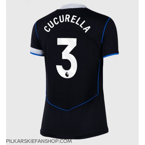 Koszulka piłkarska Chelsea Marc Cucurella #3 Strój Trzeci dla kobiety 2025-26 tanio Krótki Rękaw Koszulka piłkarska Chelsea Marc Cucurella #3 Strój Trzeci dla kobiety 2025-26 tanio Krótki Rękaw